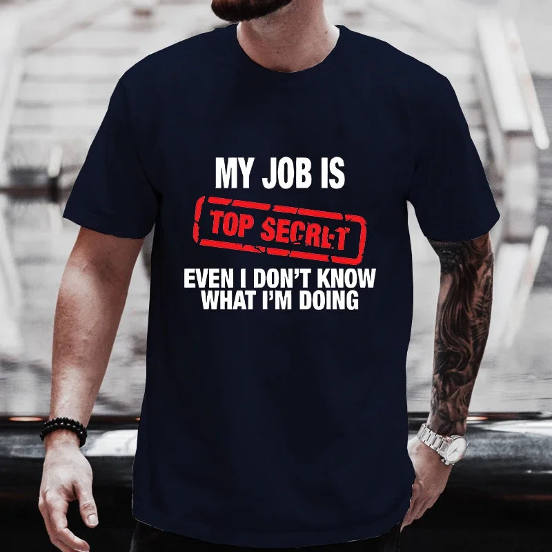 Top secret T Shirt Men