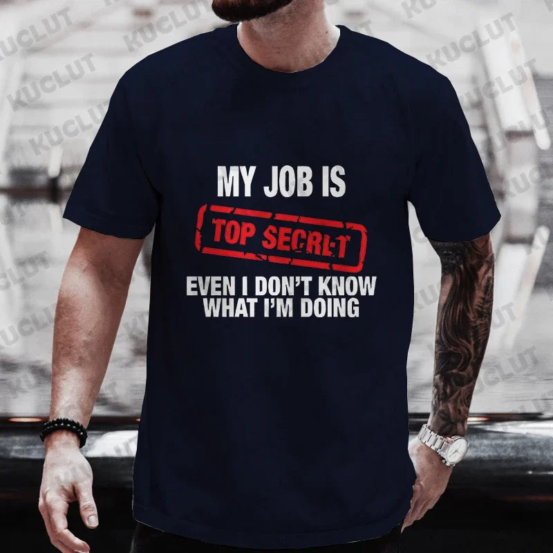 Top secret T Shirt Men