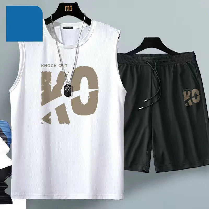 Breathable fashion Sportswear 2 pieces.