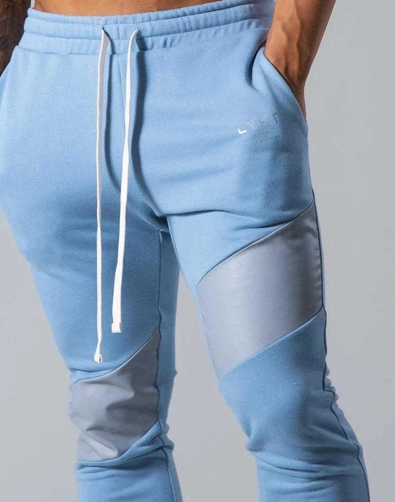 Men's Skinny Jogger Pants – Cotton Spandex Gym Sweatpants