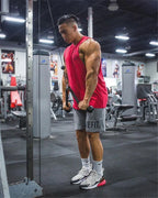 Men Bodybuilding Tank Tops Gym Workout Fitness Cotton Sleeveless shirt Running Clothes Stringer Singlet Male Summer Casual Vest