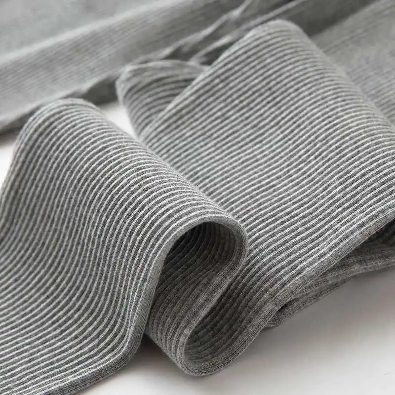 Ribbed Leggings For Women 2025 High Waist Autumn Winter Warm Legging Cotton Fashion Casual Threaded 2XL Black Pants Sexy Leggins