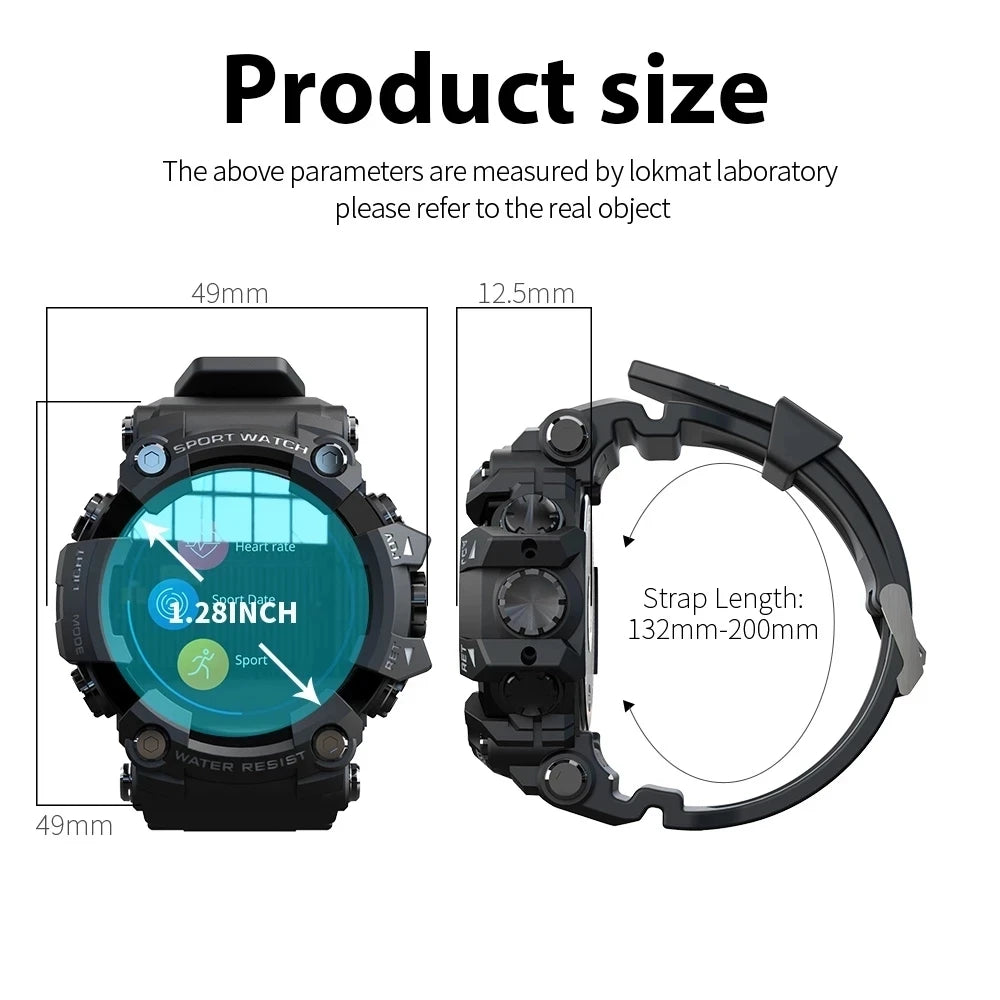 2025 Smart Fitness Tracker Watch for Men