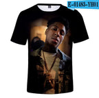 YoungBoy Never Broke Again 3D T Shirt Men Women Hip Pop Streetwear Casual Short Sleeve Cool Tshirt Funny Tees Top Couple Clothes