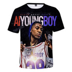 YoungBoy Never Broke Again 3D T Shirt Men Women Hip Pop Streetwear Casual Short Sleeve Cool Tshirt Funny Tees Top Couple Clothes