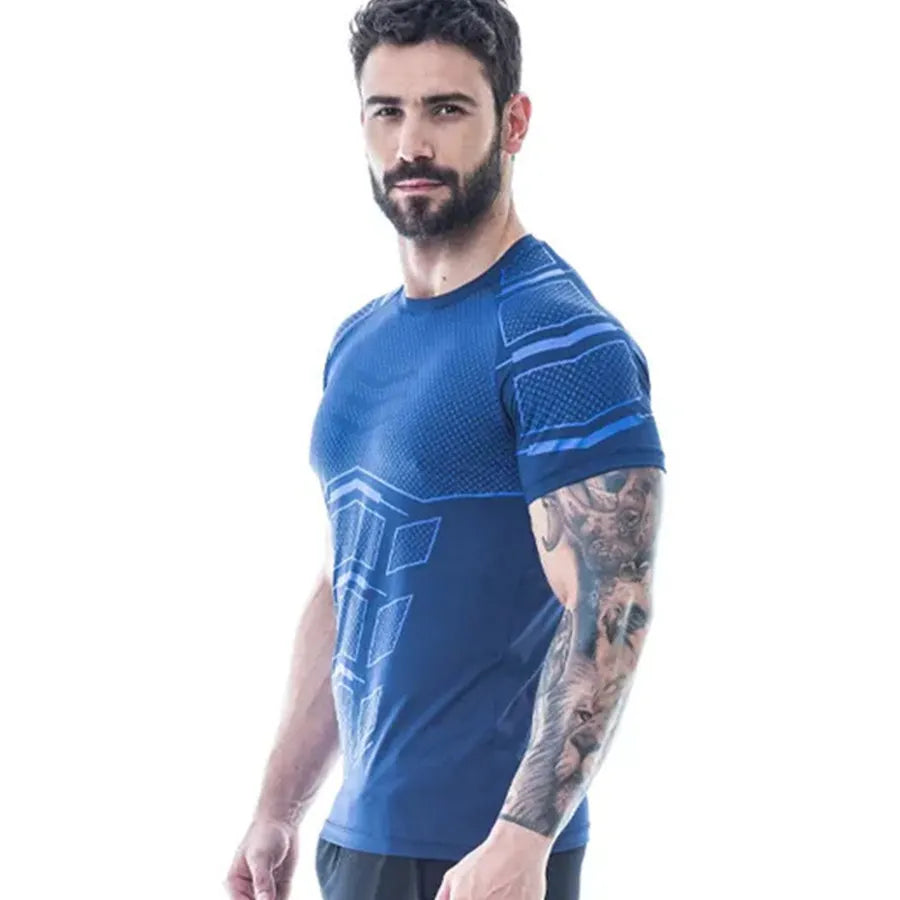 Men's Short Sleeve Compression Training T-Shirt