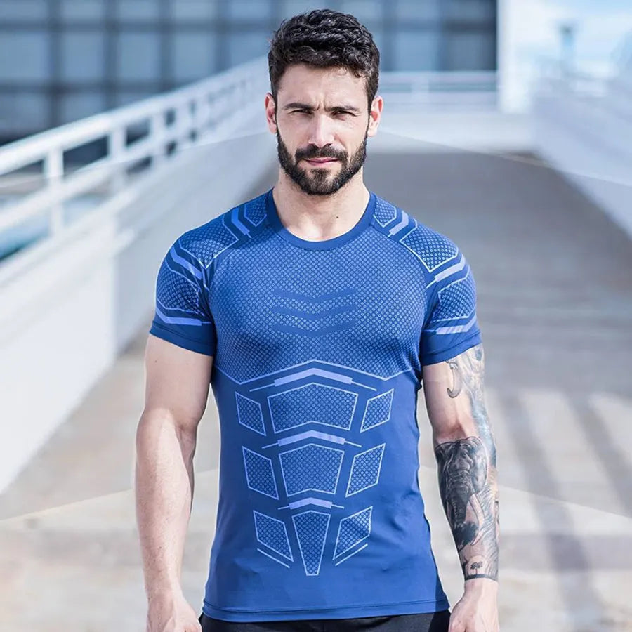 Men's Short Sleeve Compression Training T-Shirt