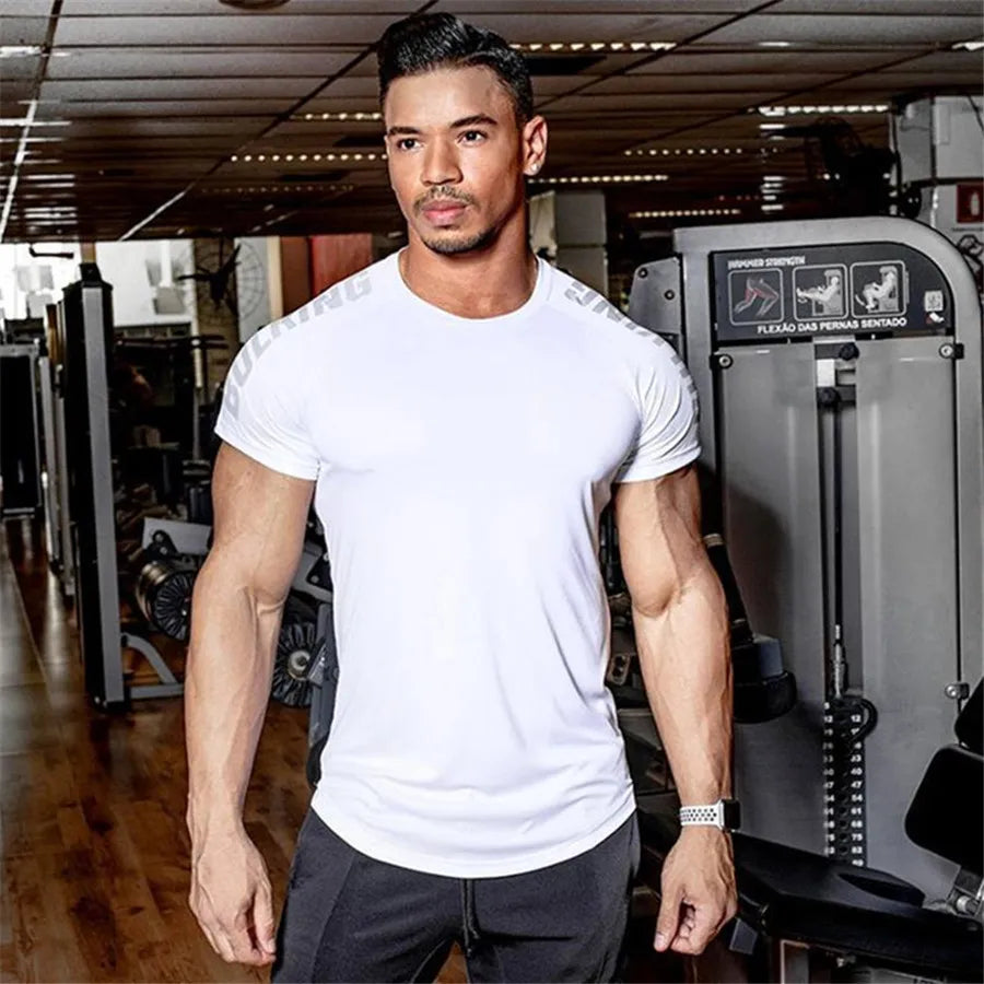 Men's Short Sleeve Compression Training T-Shirt