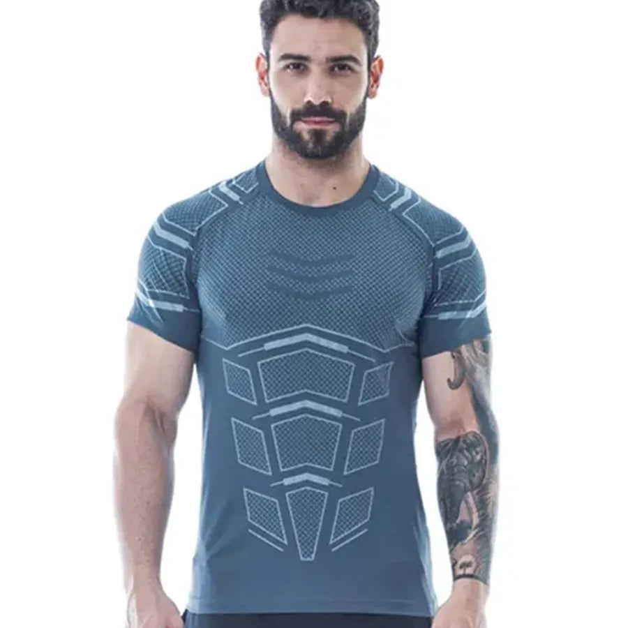 Men's Short Sleeve Compression Training T-Shirt