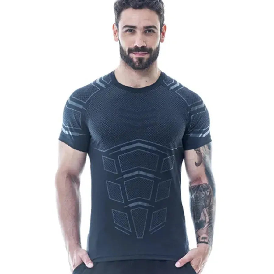 Men's Short Sleeve Compression Training T-Shirt