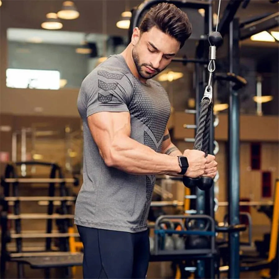 Men's Short Sleeve Compression Training T-Shirt