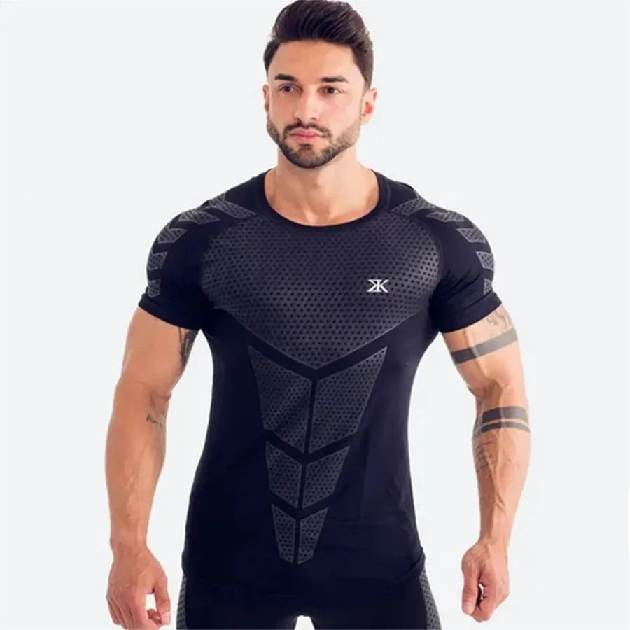 Men's Short Sleeve Compression Training T-Shirt