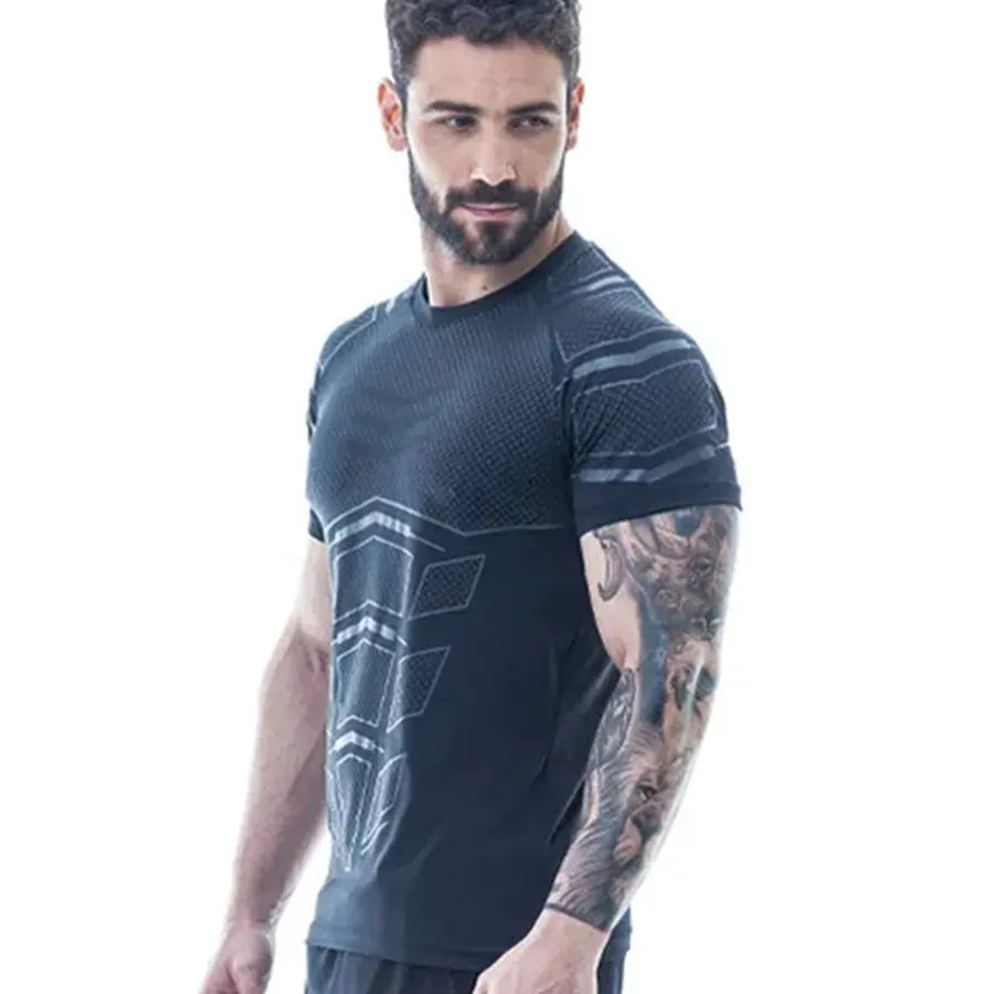 Men's Short Sleeve Compression Training T-Shirt