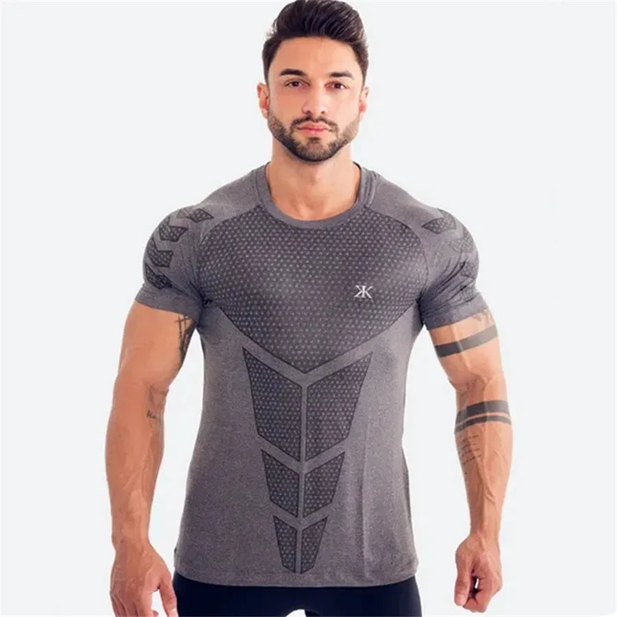 Men's Short Sleeve Compression Training T-Shirt