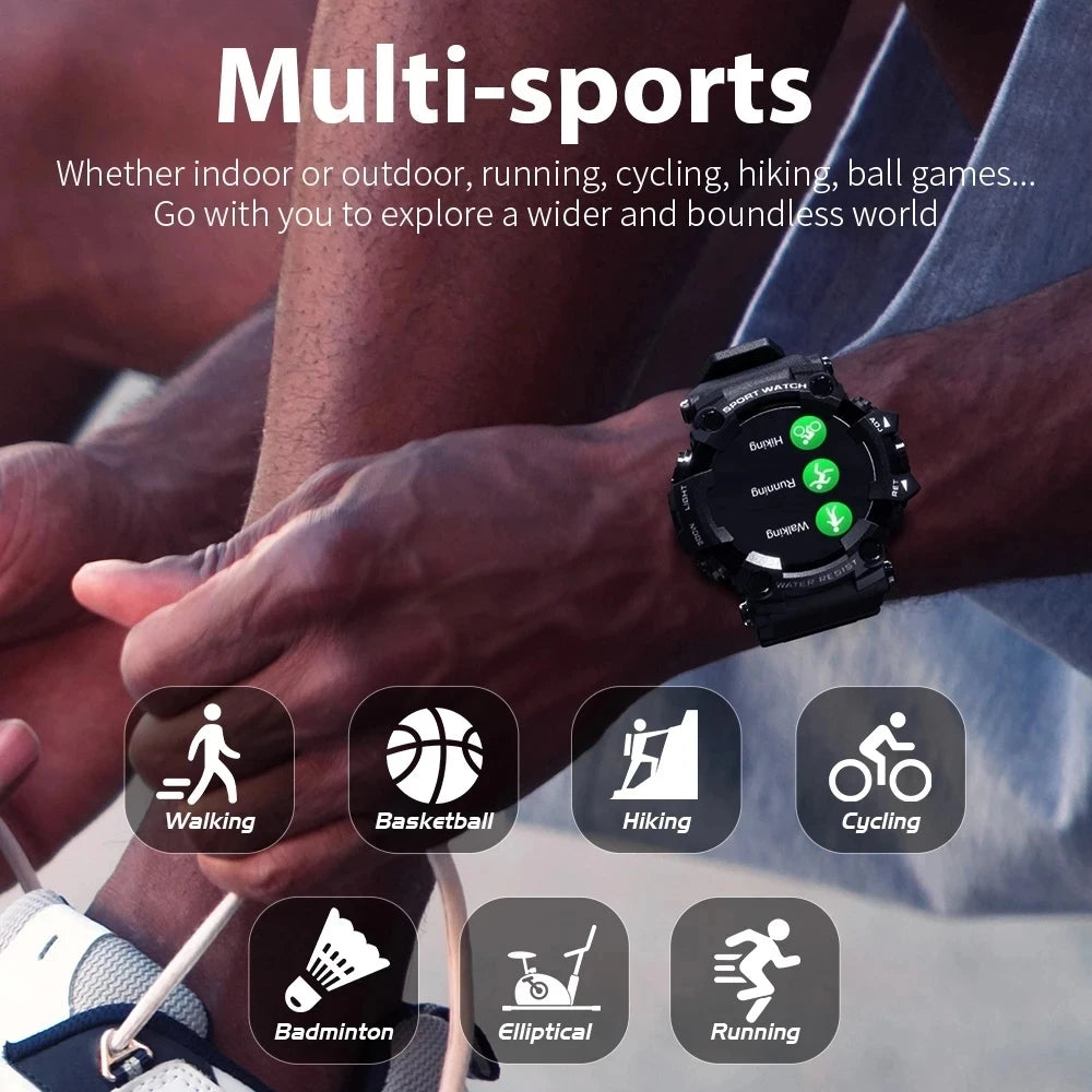 2025 Smart Fitness Tracker Watch for Men
