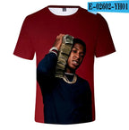 YoungBoy Never Broke Again 3D T Shirt Men Women Hip Pop Streetwear Casual Short Sleeve Cool Tshirt Funny Tees Top Couple Clothes