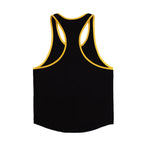 Kinetic Tank Tops Print Singlet Stringer Undershirt Male Casual