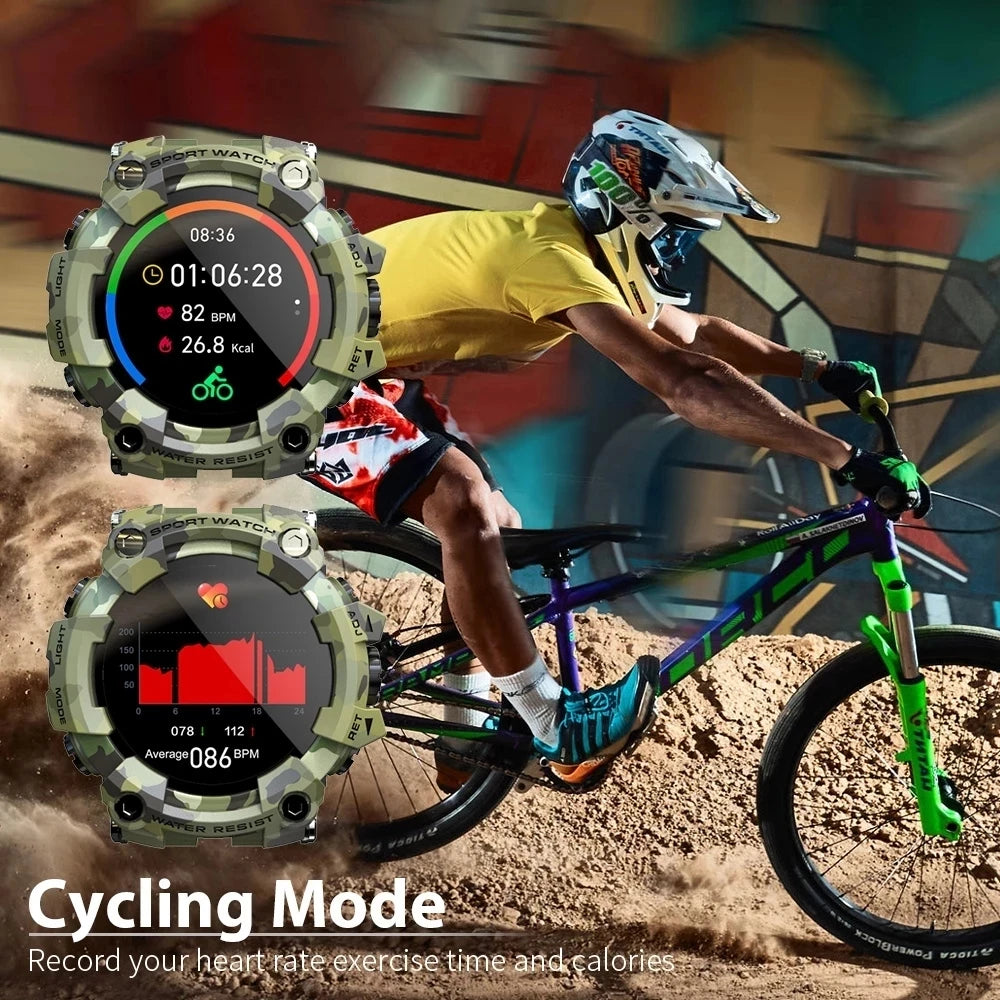 2025 Smart Fitness Tracker Watch for Men