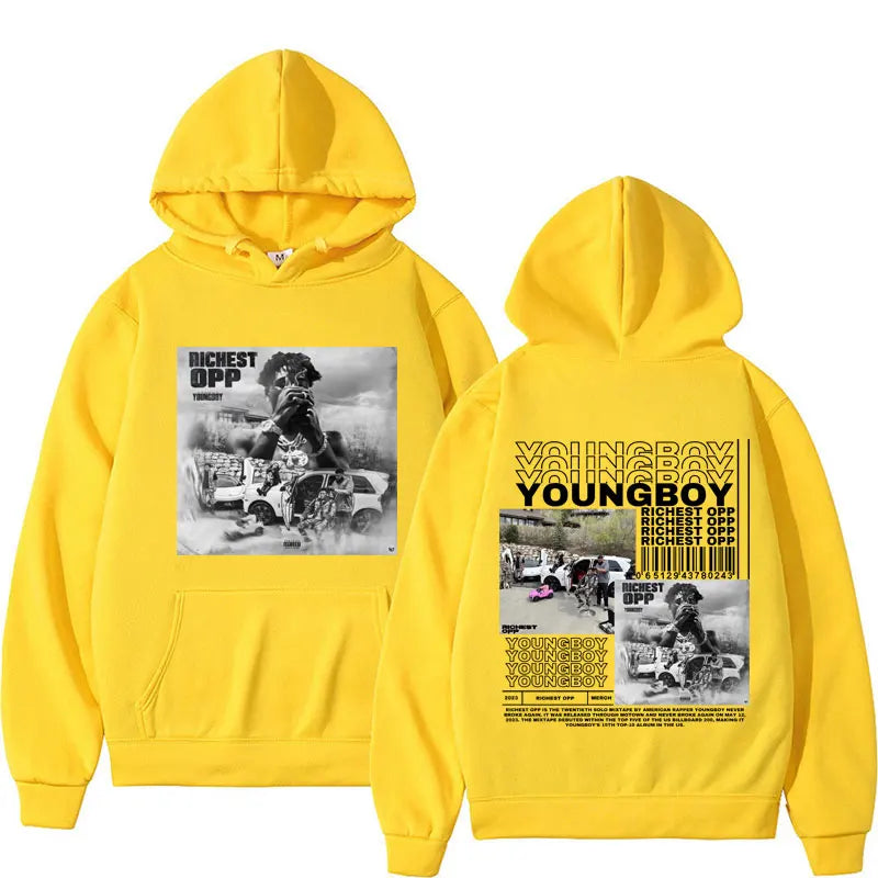 YoungBoy 2025 New Album Graphic Hoodies