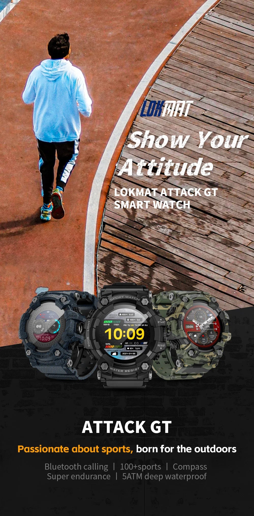 2025 Smart Fitness Tracker Watch for Men