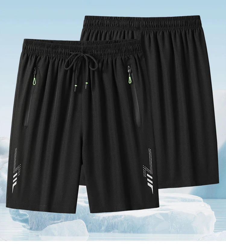 Men's Quick-Dry Gym Shorts – Lightweight Drawstring Training Shorts