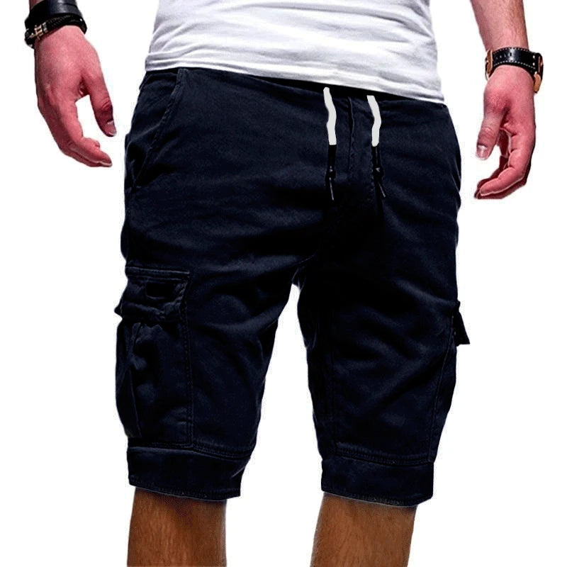 Men's Green Cargo Tactical Shorts