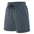 Men's Athletic Gym Shorts – Quick-Dry Lightweight Shorts for Basketball & Running GRAY