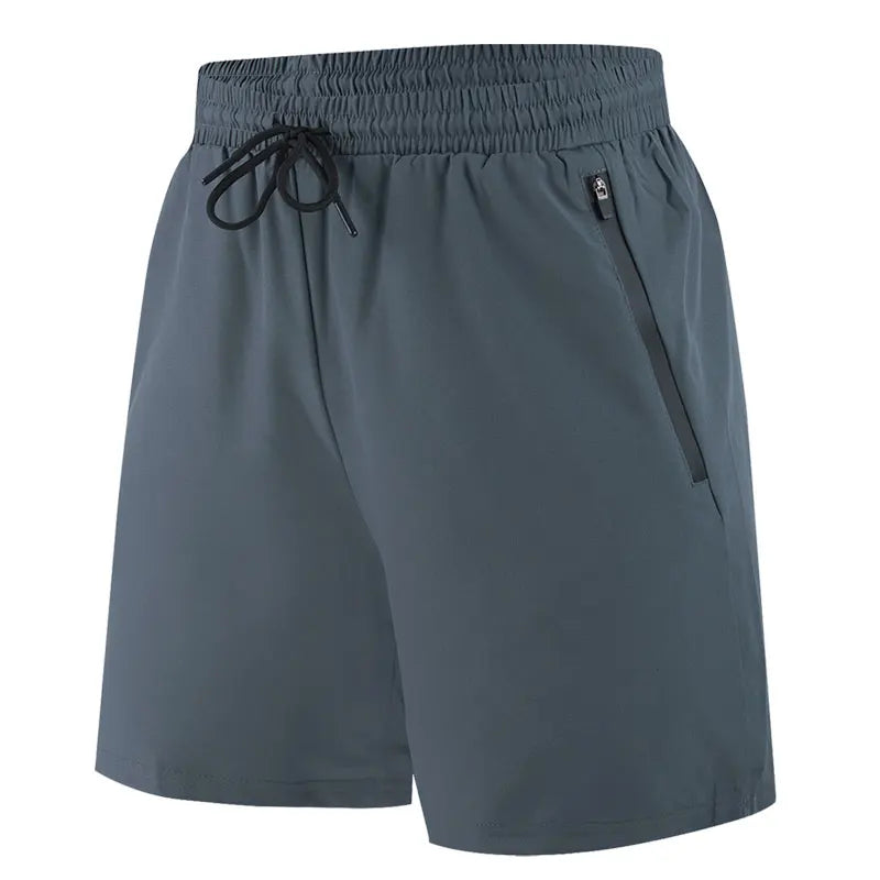 Men's Athletic Gym Shorts – Quick-Dry Lightweight Shorts for Basketball & Running GRAY