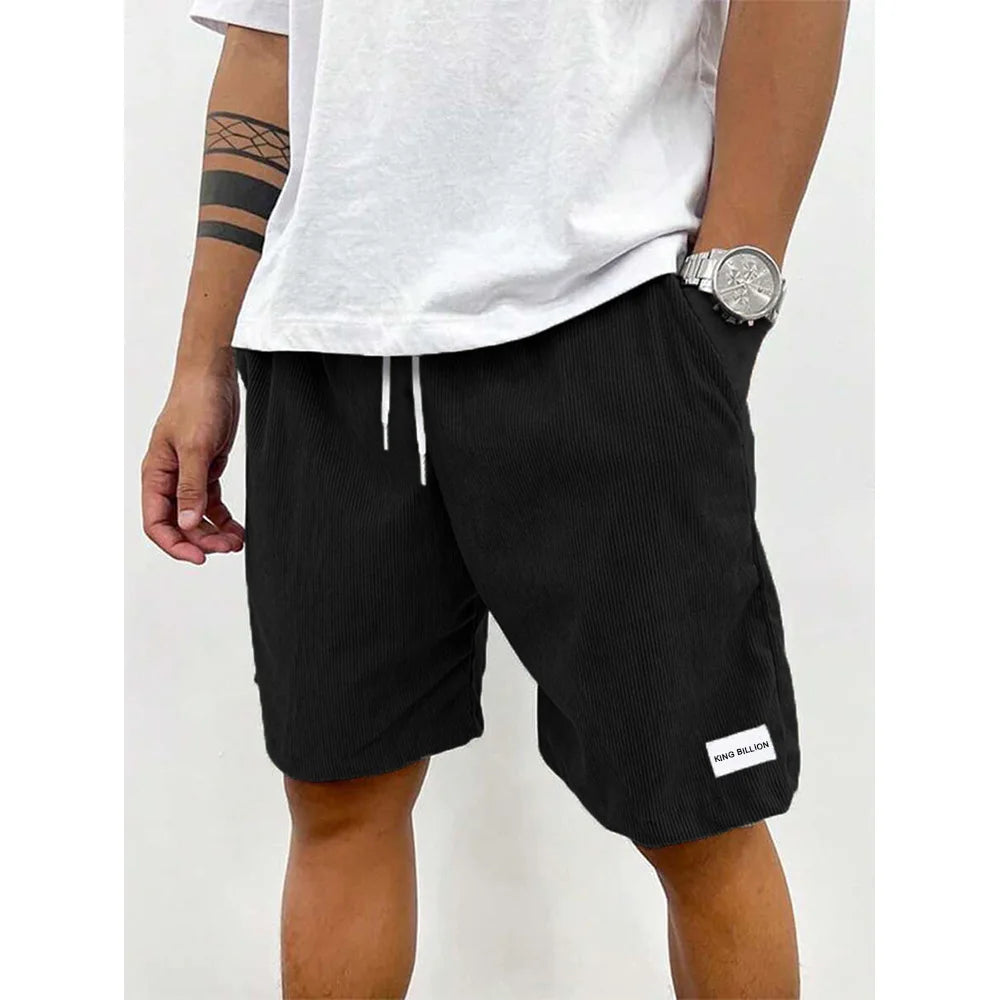 Men's Corduroy Beach Shorts black