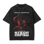 Men Red Dead Redemptions 2 T Shirts Film  Clothing Summer Street Style Short Sleeve T-Shirt Crew Neck Leisure Tshirt Hot Sale