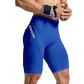 Men's Compression Running Shorts – Gym Training & Workout Tights Dark Blue
