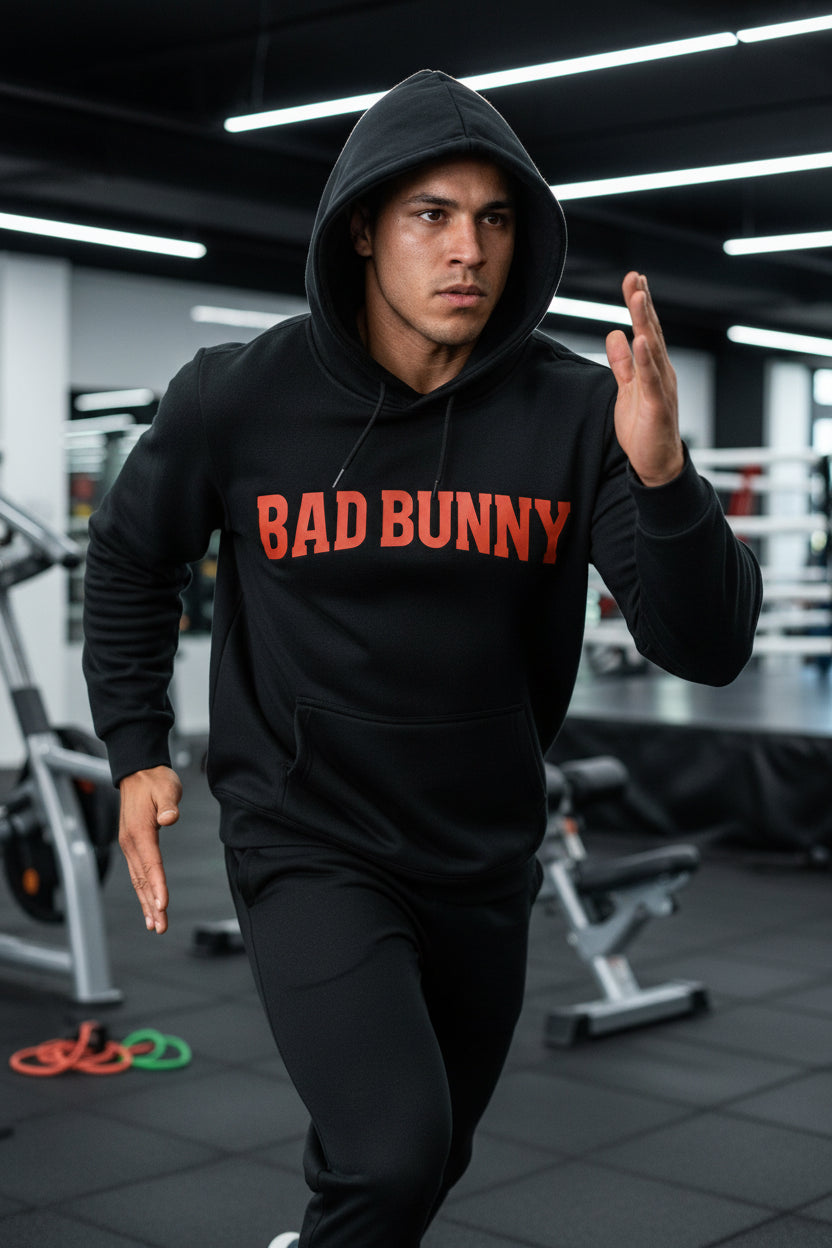 Rapper Bad Bunny Super Bowl LX 2026 Double Sided printed Hoodie
