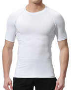 Men's Athletic Quick Dry T-shirt, suitable for gym workouts, fitness, running. Compression shirt, sports undershirt, baselayer t