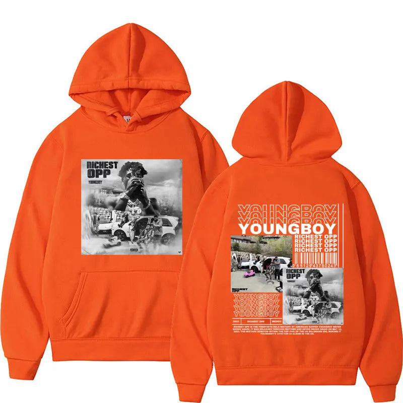 YoungBoy 2025 New Album Graphic Hoodies
