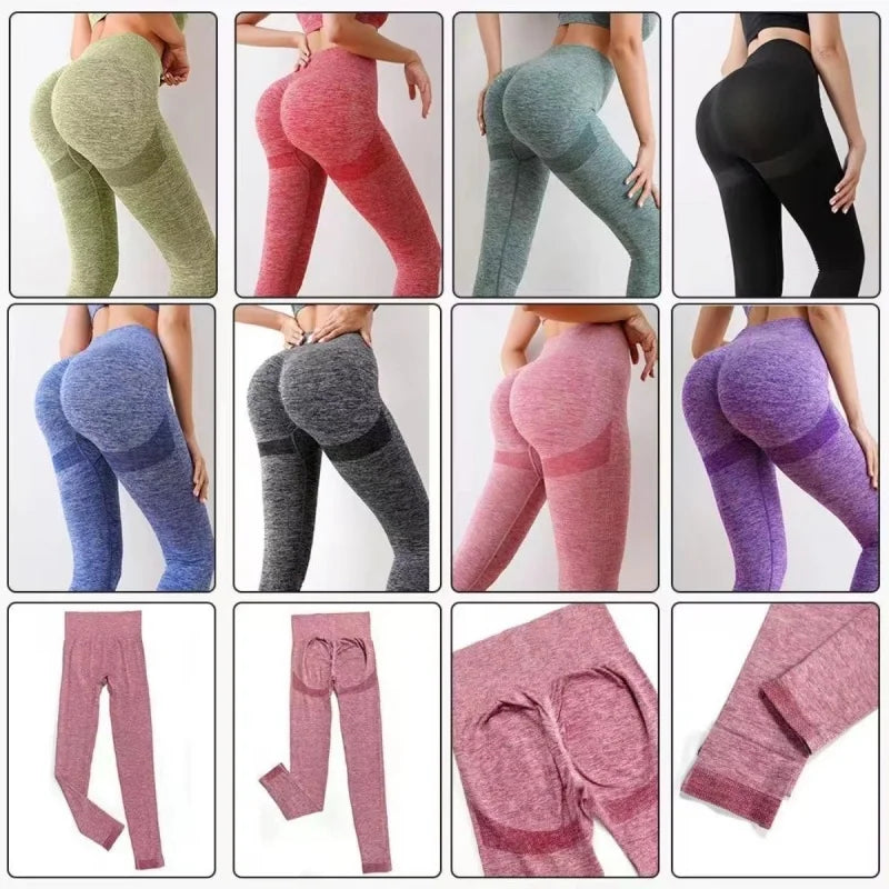 Women Leggings Bubble Butt Fitness Legging Slim High Waist Leggins Mujer Seamless Fitness Legging