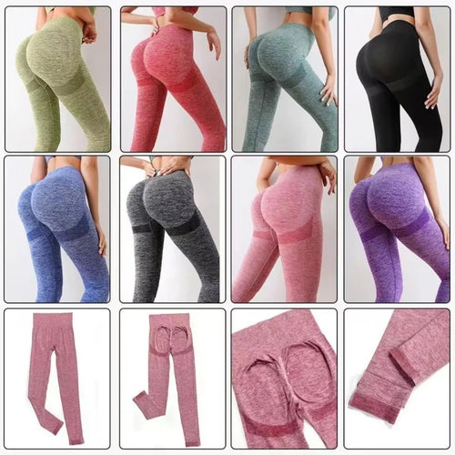 Bubble Butt Fitness Legging Slim High Waist