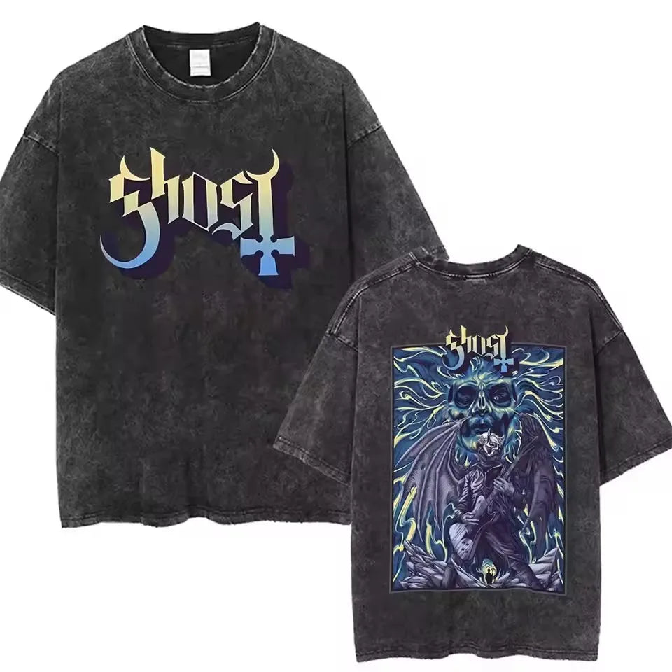 Ghost Band Vintage Skeleton Rock Tee 30