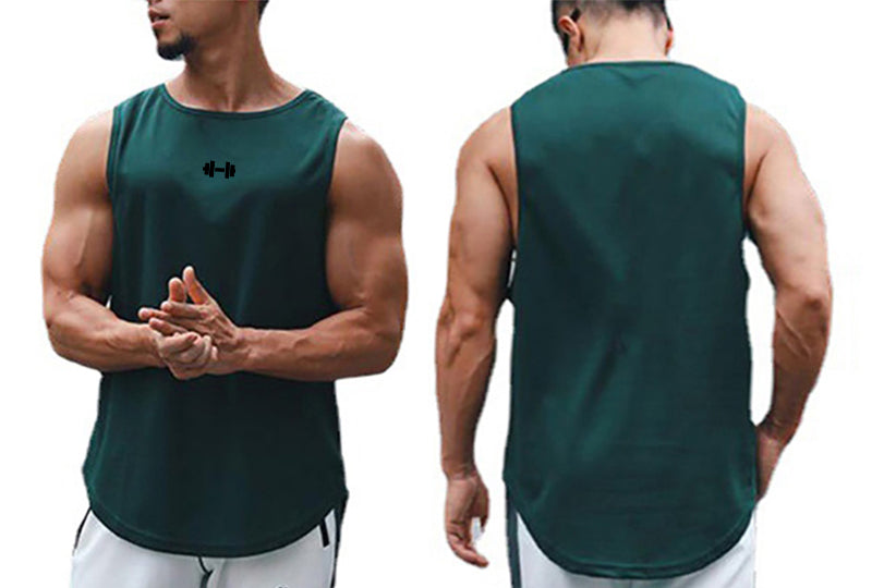 Men's Sleeveless Gym Tank Top – Breathable Muscle Vest for Training