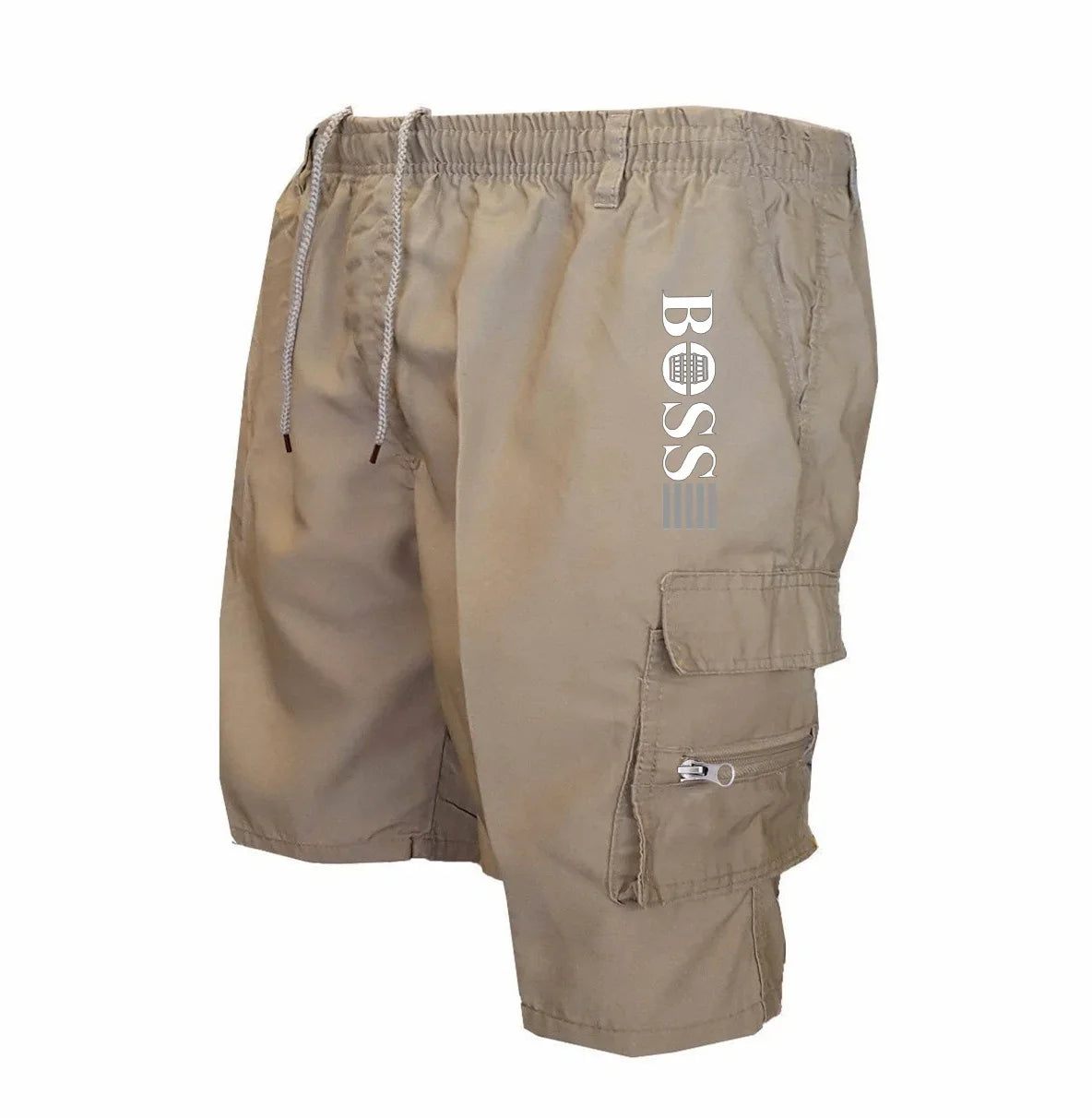 Men's Multi-Pocket Jogger Shorts 10