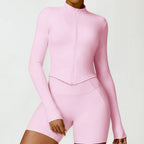 T-shirt Long sleeved Single Piece