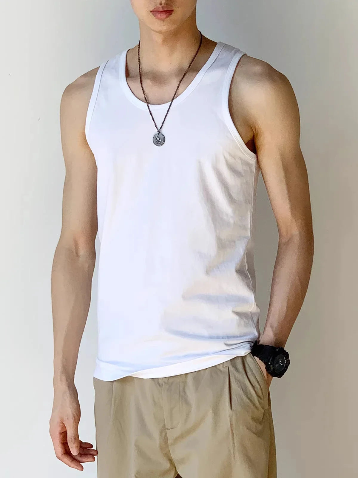 Black Muscle Vest  Venom Logo