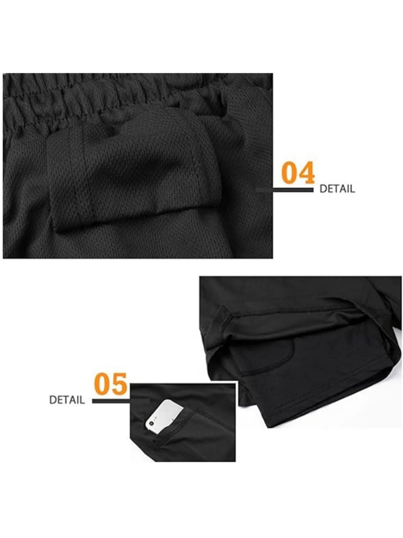 Men's 2-in-1 Compression Running Shorts