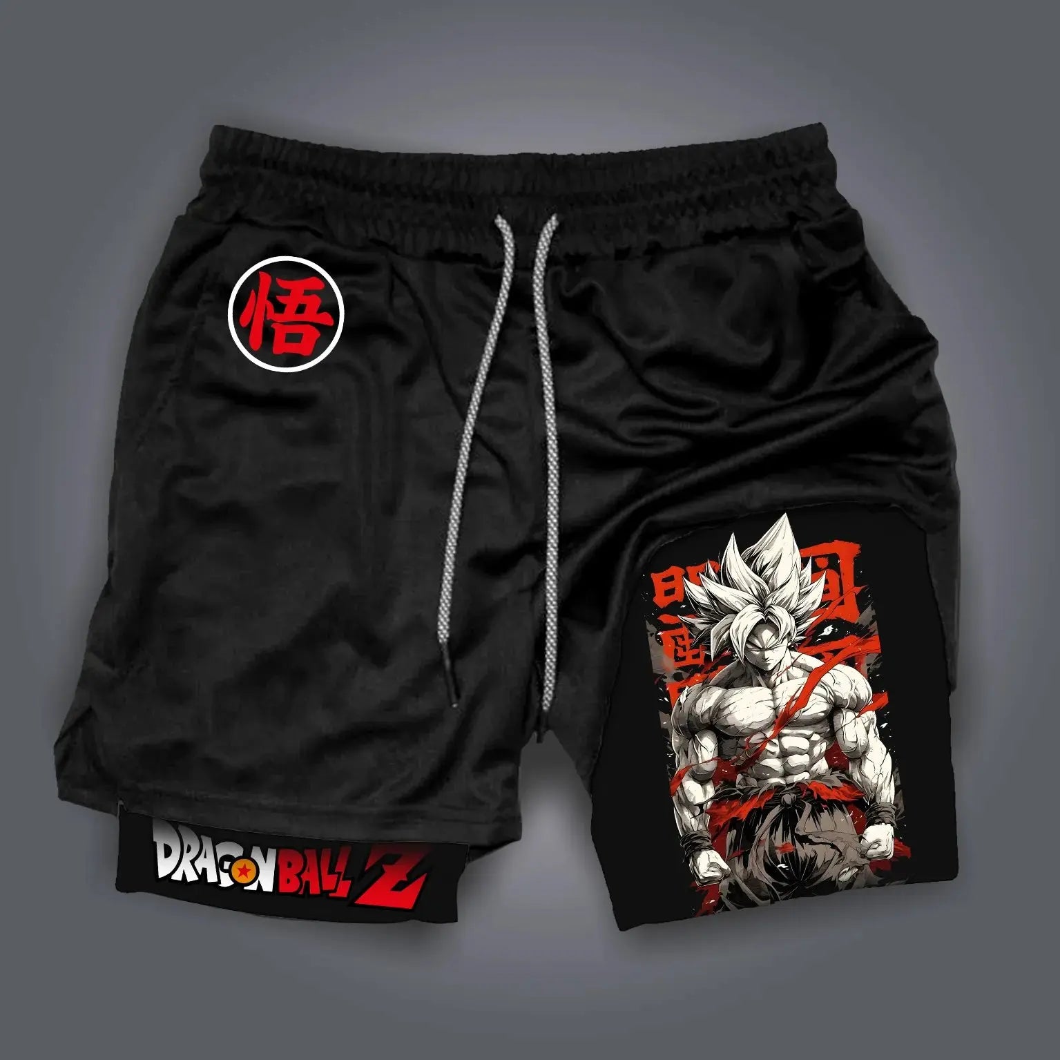 Dragon Ball Z Retro Athletic Shorts – Breathable Quick-Dry Training Shorts... 6