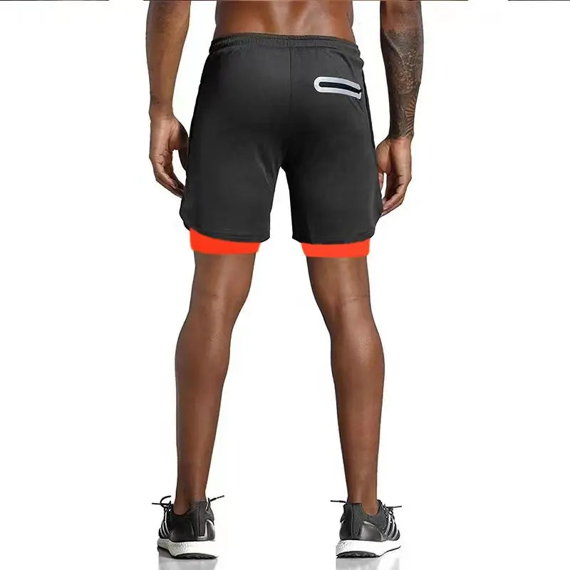 Men's 2-in-1 Compression Running Shorts