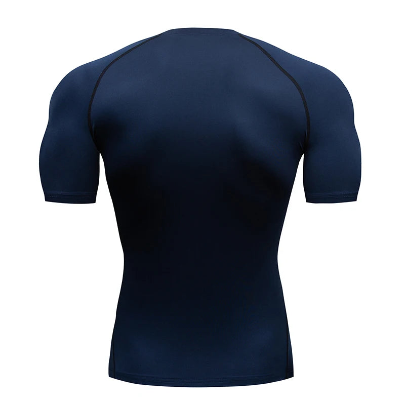 Men's Elastic Quick-Dry Sportswear T-Shirt