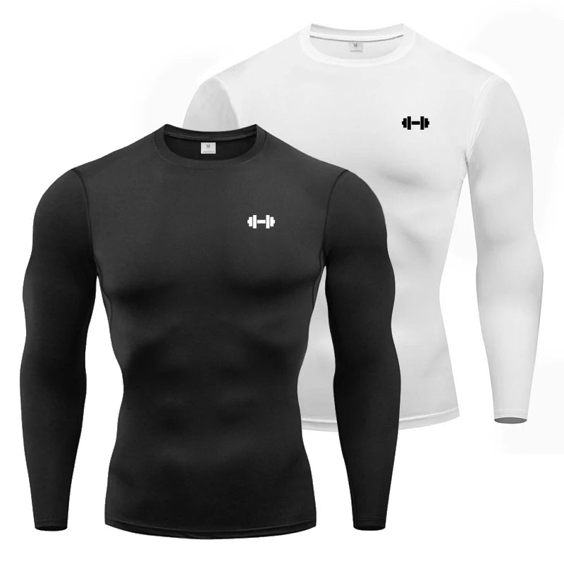 Compression T Shirts Long Sleeve Sportswear Training Exercise