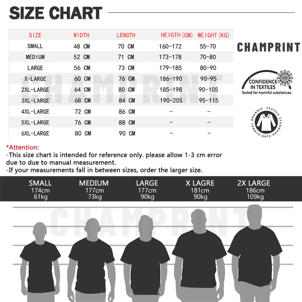 Tool T-Shirts Men Band Funny Pure Cotton Tee Shirt Crewneck Short Sleeve T Shirt Gift Idea Tops
