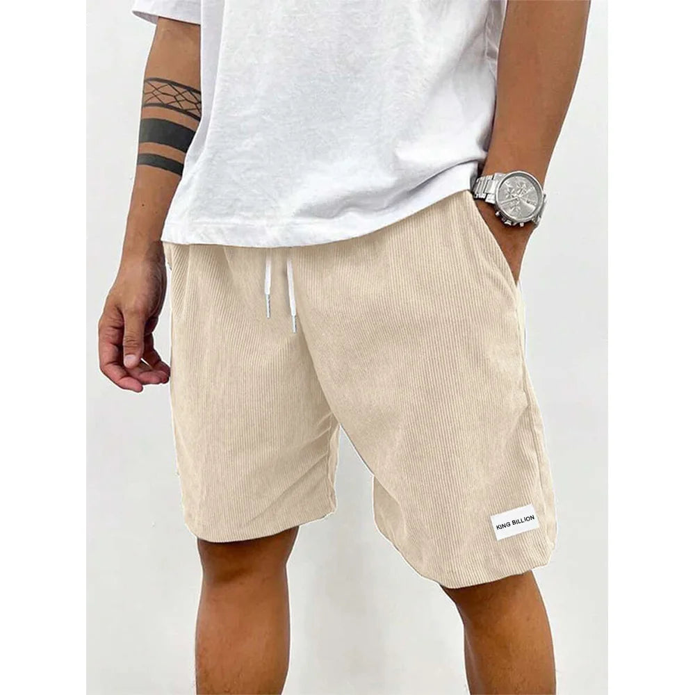 Men's Corduroy Beach Shorts beige
