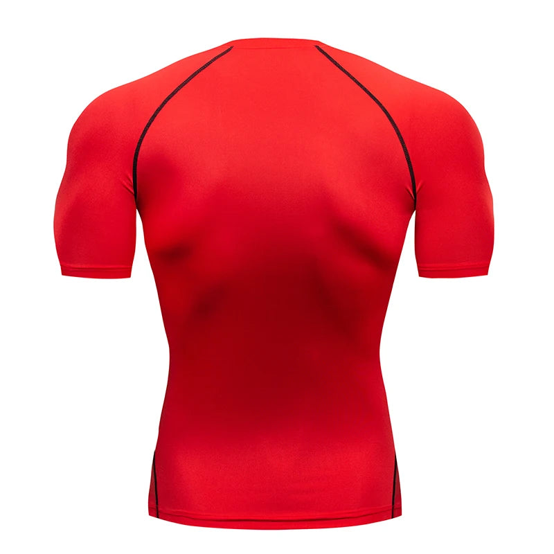 Men's Elastic Quick-Dry Sportswear T-Shirt