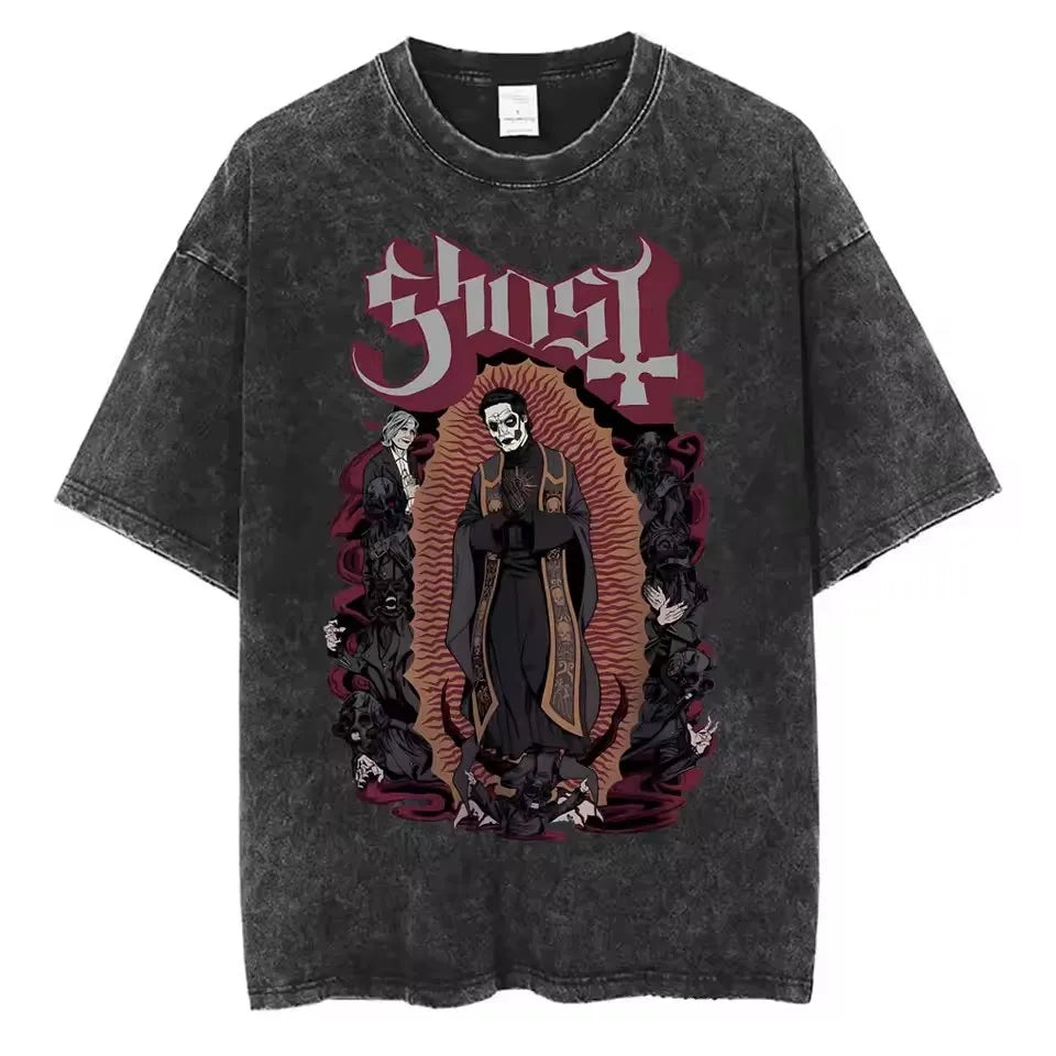 Ghost Band Vintage Skeleton Rock Tee 28